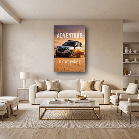 Adventure Defender Canvas Wall Art - Home View