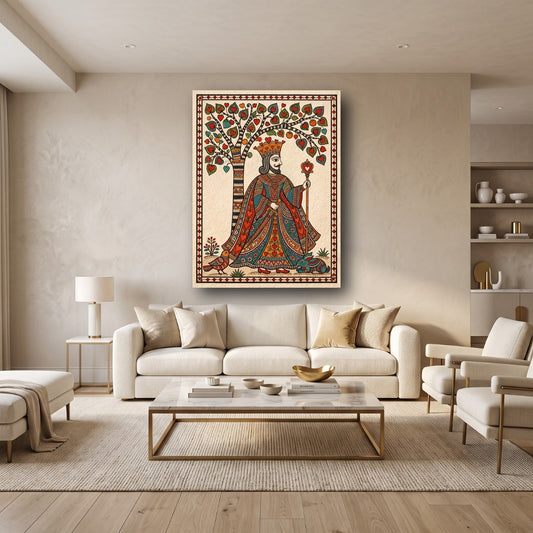 Heritage Royal Canvas Wall Art - Home View