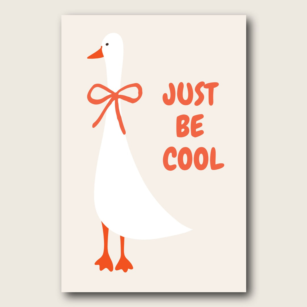 Chic Goose Canvas Wall Art - Plain View