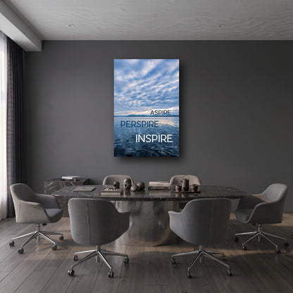 Inspire Canvas Wall Art - Office View