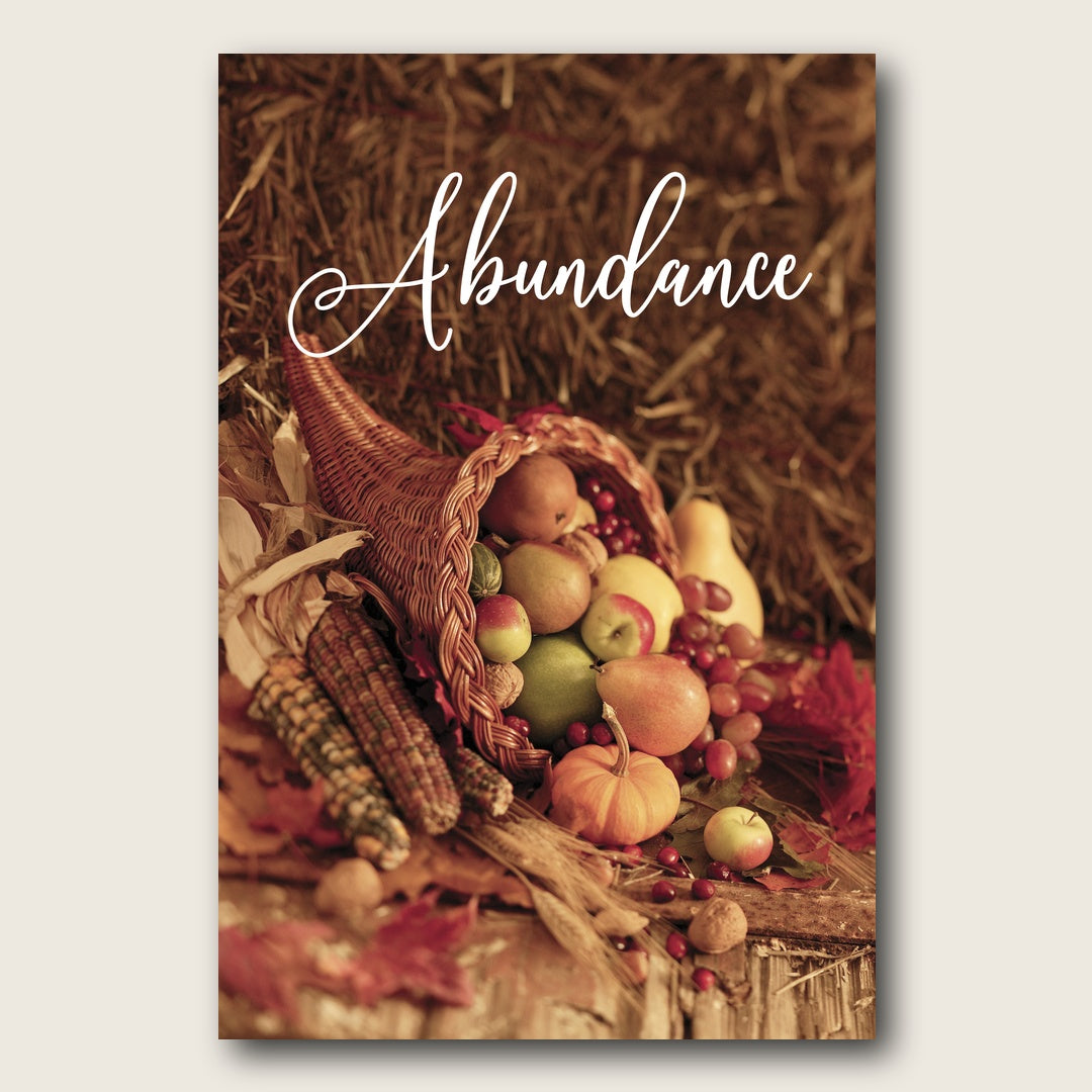 Abundance Cornucopia Canvas Wall Art - Plain View